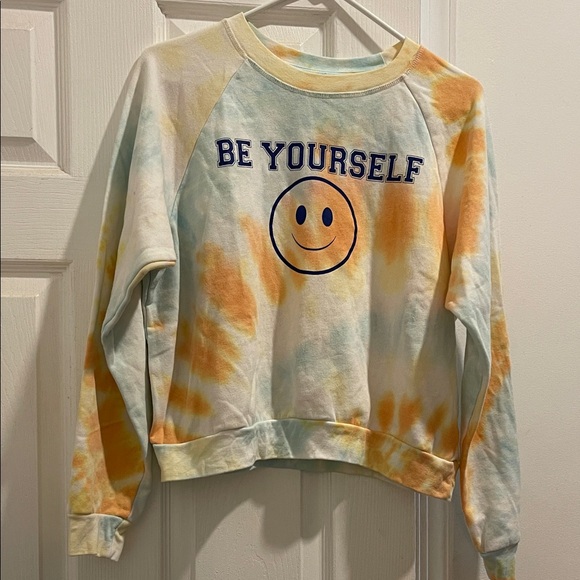 Freeze Tie-Dye 'Be Yourself' Sweater - Picture 1 of 2